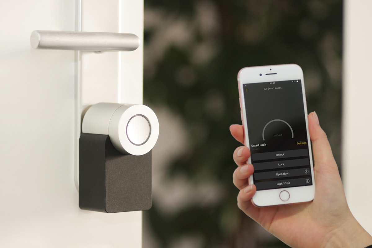 Smart lock with mobile access
