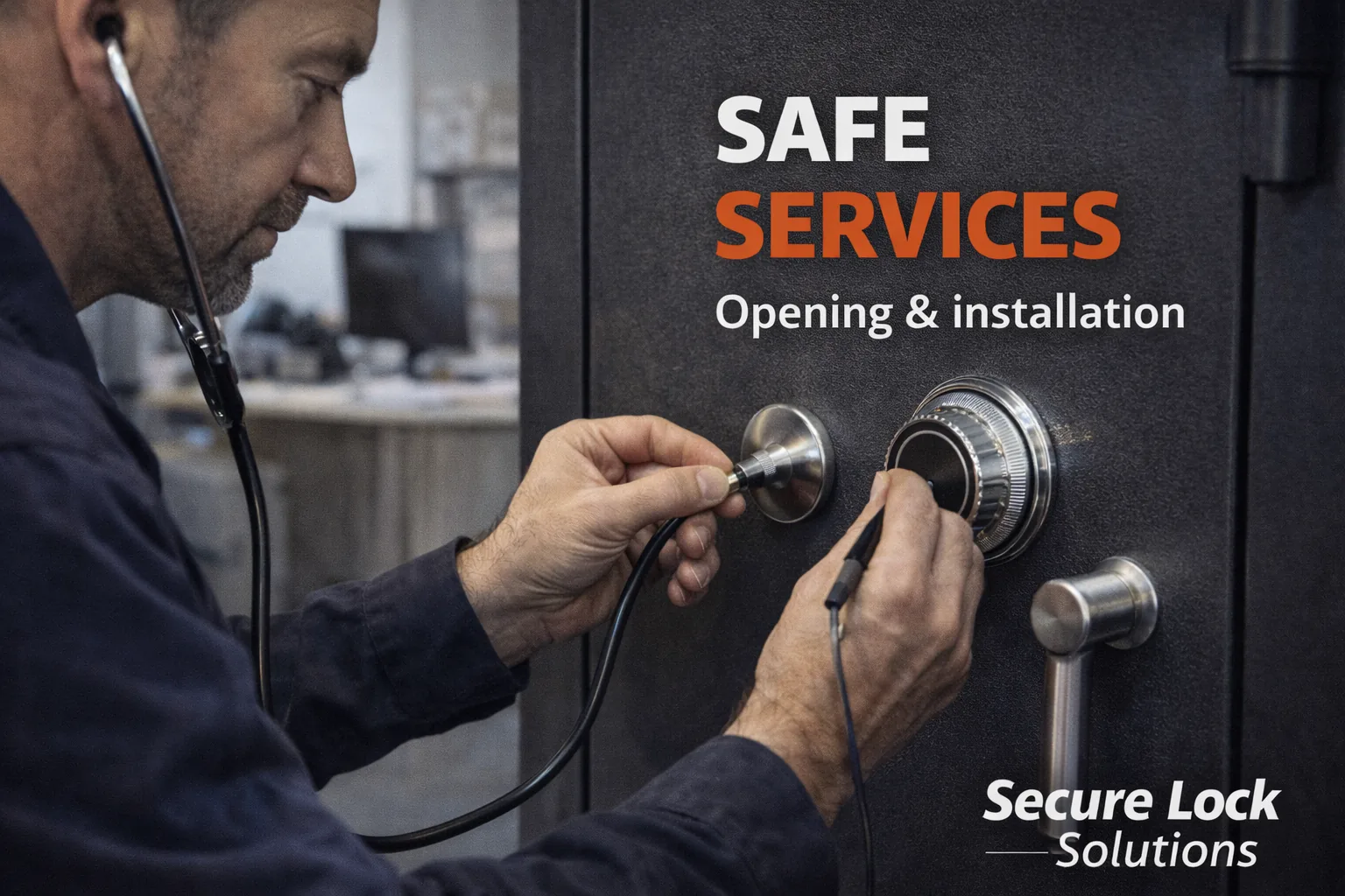 Safe opening and installation services